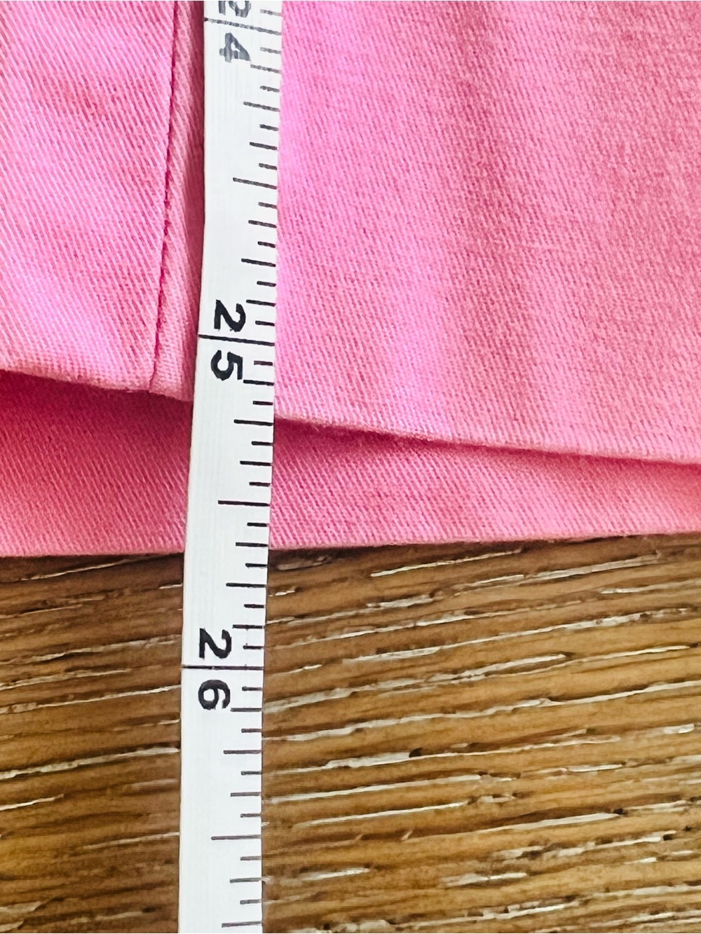 Talbots Pink Curvy Women's Crop Pants Size 12 - Picture 9 of 10